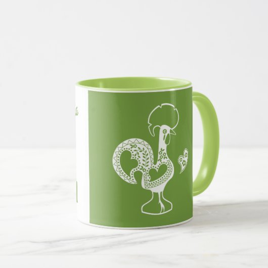 ポルトガル語のマグカップ マグカップ (正面右)