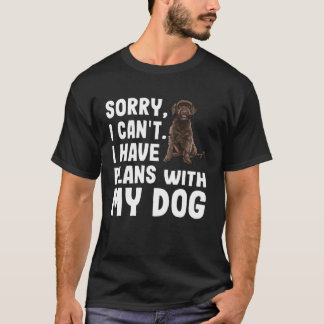 ポルトガル語の水で予定が立てなくてごめんなさい Tシャツ