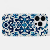 ポルトガル語の青いタイルCase-Mate iPhoneケース Case-Mate iPhoneケース (裏面 (横))
