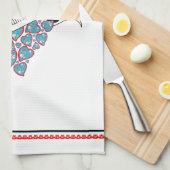 ポルトガル語を愛し図解入りの、写真付きのて愛する キッチンタオル (四つ折り)