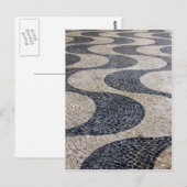 ポルトガル語カルサダ，リスボン，ポルトガル ポストカード (正面/裏面)