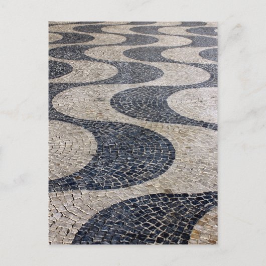 ポルトガル語カルサダ，リスボン，ポルトガル ポストカード (正面)