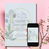 ポルトガル語コンヴェライトデカサメントオウロアズールクラロポルトガル 招待状