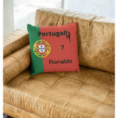 ポルトガル語サッカー選手のカスタマイズ クッション