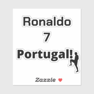 ポルトガル語サッカー選手のカスタマイズ シール
