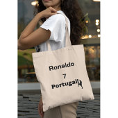 ポルトガル語サッカー選手のカスタマイズ トートバッグ