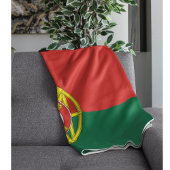 ポルトガル語サッカー選手のカスタマイズ フリースブランケット