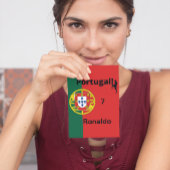 ポルトガル語サッカー選手のカスタマイズ ポストカード