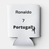 ポルトガル語サッカー選手のカスタマイズ 缶クーラー (裏面)