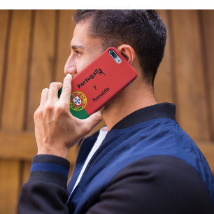 ポルトガル語サッカー選手のカスタマイズ iPhone 11 ケース