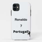 ポルトガル語サッカー選手のカスタマイズ Case-Mate iPhoneケース (裏面)