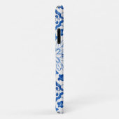 ポルトガル語タイル地中海のブルーフローラ Case-Mate iPhoneケース (裏面/右)