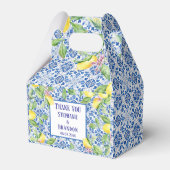 ポルトガル語タイル地中海のル結婚モン フェイバーボックス (正面サイド)