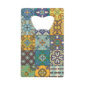 ポルトガル語タラベラタイルデザイン クレジットカード栓抜き (裏面)