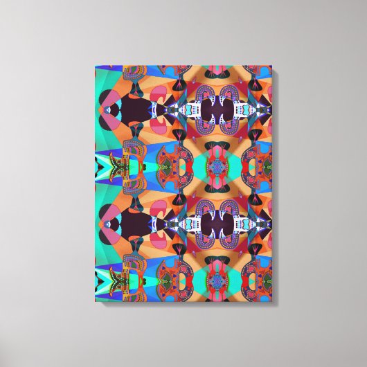 ポルトガル語デザインキャンバス印刷 キャンバスプリント (正面)