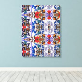 ポルトガル語デザインキャンバス印刷 キャンバスプリント (インサイチュ (ウッドフロア))