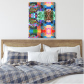 ポルトガル語デザインストレッチキャンバス印刷 キャンバスプリント (インサイチュ (寝室))