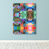 ポルトガル語デザインストレッチキャンバス印刷 キャンバスプリント (インサイチュ (ウッドフロア))