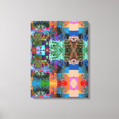 ポルトガル語デザインストレッチキャンバス印刷 キャンバスプリント (正面)