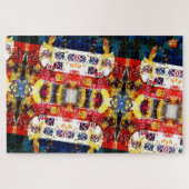 ポルトガル語デザインパズル ジグソーパズル (横)