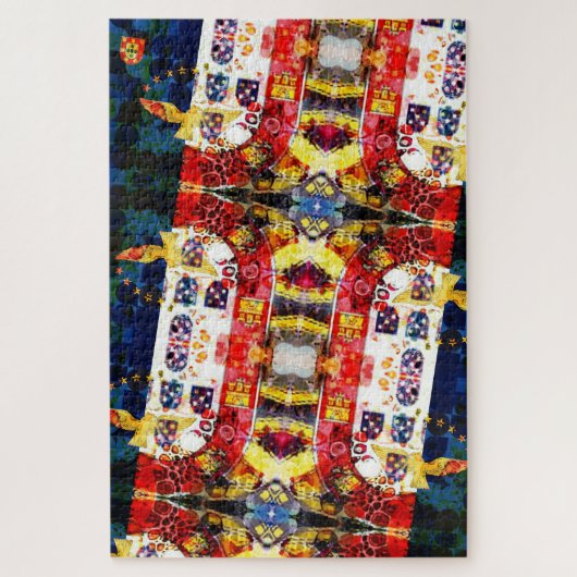 ポルトガル語デザインパズル ジグソーパズル (縦)