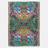 ポルトガル語デザインブランケット スローブランケット (正面縦)