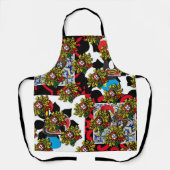 ポルトガル語デザイン エプロン (正面)