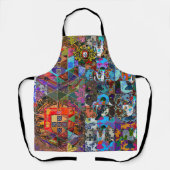 ポルトガル語デザイン エプロン (正面)