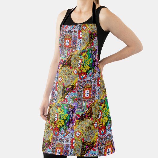 ポルトガル語デザイン エプロン (インサイチュ)