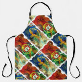 ポルトガル語デザイン エプロン (正面)