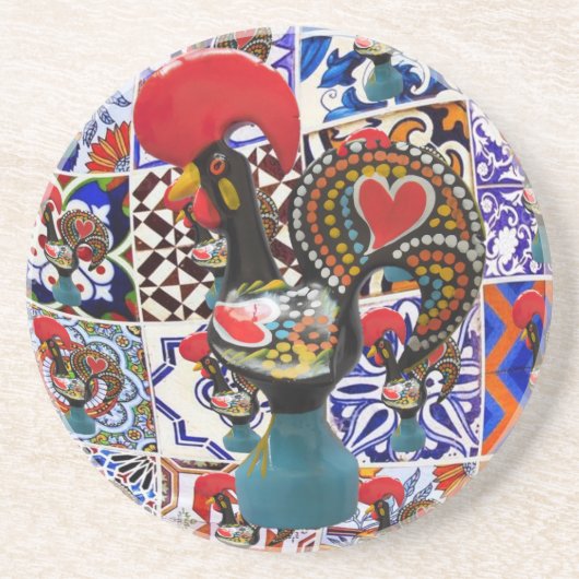 ポルトガル語デザイン コースター (正面)