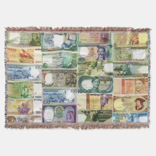 ポルトガル語デザイン スローブランケット (正面)