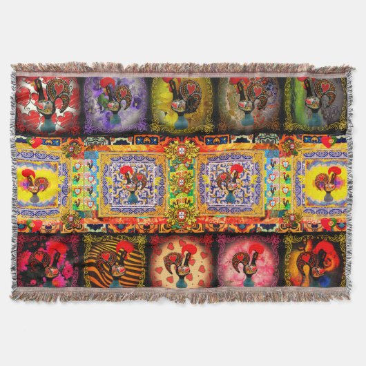 ポルトガル語デザイン スローブランケット (正面)