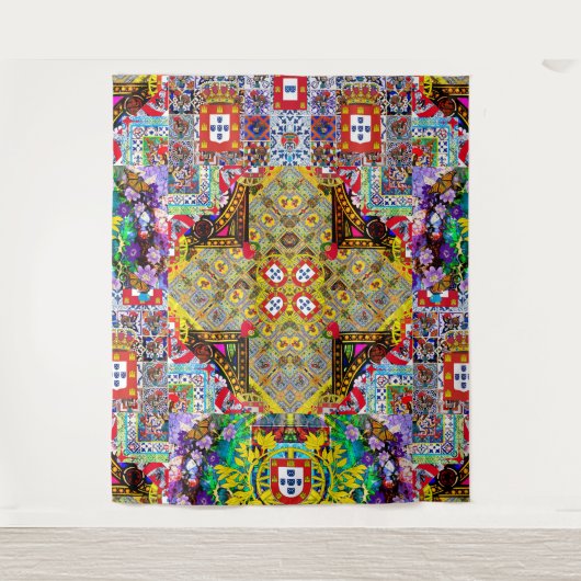 ポルトガル語デザイン タペストリー (正面)