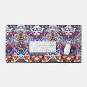 ポルトガル語デザイン デスクマット (キーボード&マウス)