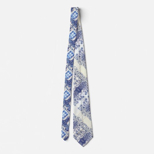 ポルトガル語デザイン ネクタイ (裏面)