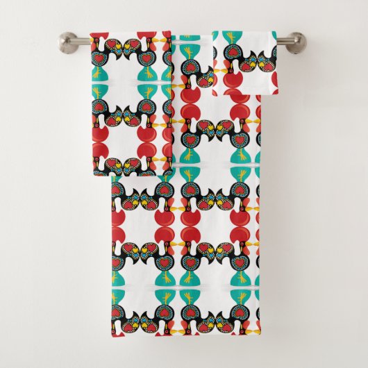 ポルトガル語デザイン バスタオルセット (インサイチュ)