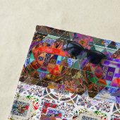 ポルトガル語デザイン ビーチタオル (インサイチュ)