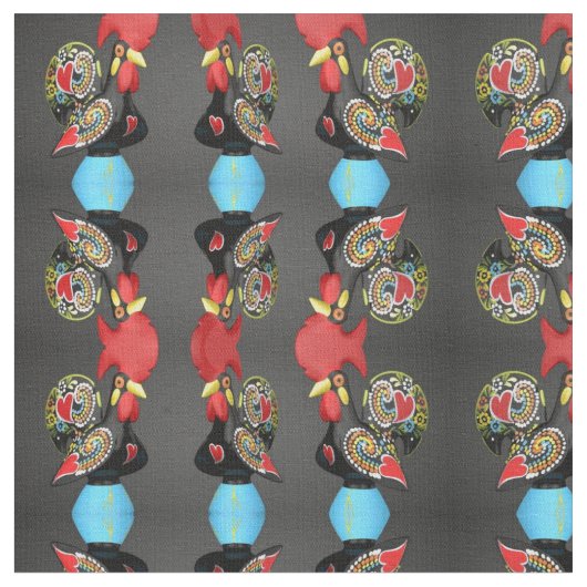 ポルトガル語デザイン ファブリック (クローズアップ)