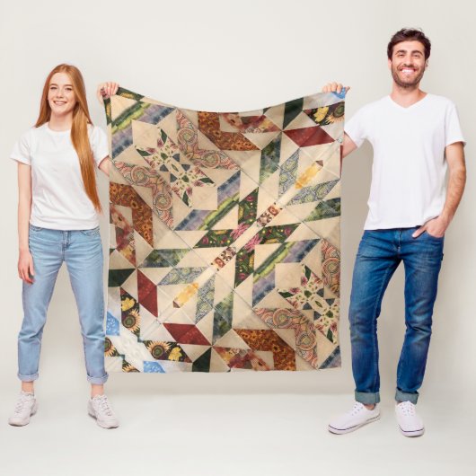 ポルトガル語デザイン フリースブランケット (インサイチュ)