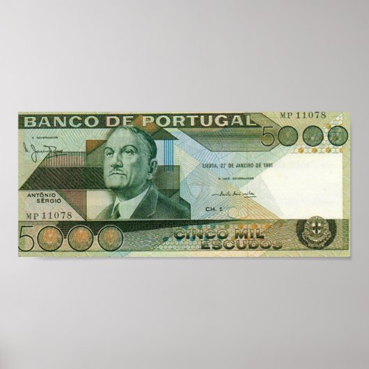 ポルトガル語デザイン ポスター (正面)