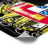 ポルトガル語デザイン ポスター (角)