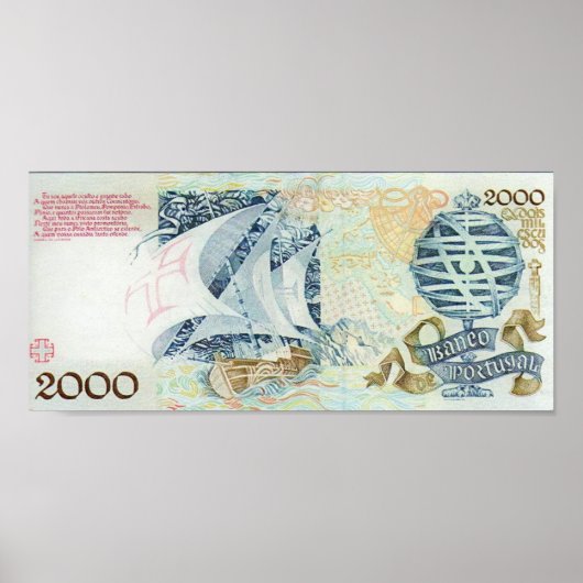 ポルトガル語デザイン ポスター (正面)