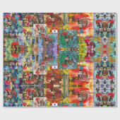 ポルトガル語デザイン ラッピングペーパー (フラット)