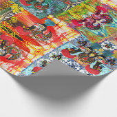 ポルトガル語デザイン ラッピングペーパー (角)