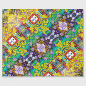 ポルトガル語デザイン ラッピングペーパー (フラット)