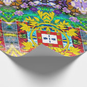 ポルトガル語デザイン ラッピングペーパー (角)