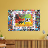 ポルトガル語フォルカド キャンバスプリント (インサイチュ (リビング))