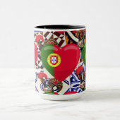 ポルトガル語フォークのマグカップ マグカップ (中央)