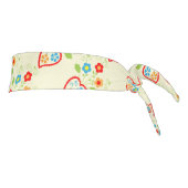 ポルトガル語フォークハートパターン タイヘッドバンド (回転90)